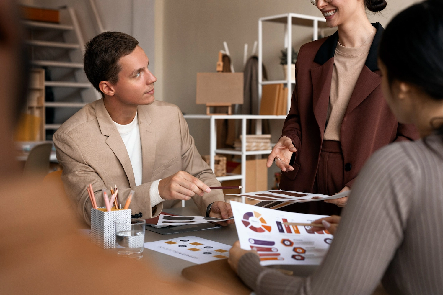 Brand strategy planning session